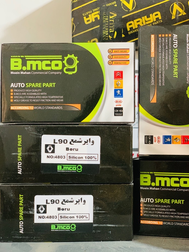 وایر شمع ال 90 درجه یک برند بی ام کو