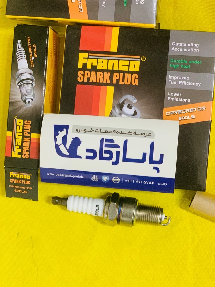 شمع کاربراتور پایه کوتاه فرانکو اصلی وارداتی